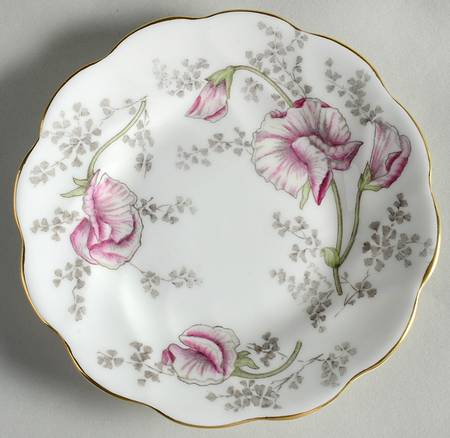 Sweet Pea Bread & Butter Plate