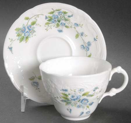 Tintern Flat Cup & Saucer Set