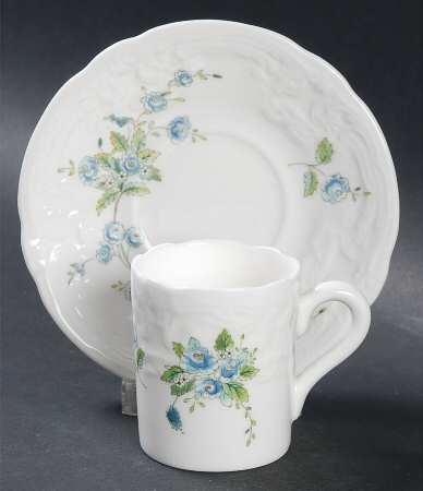 Tintern Flat Demitasse Cup & Saucer Set
