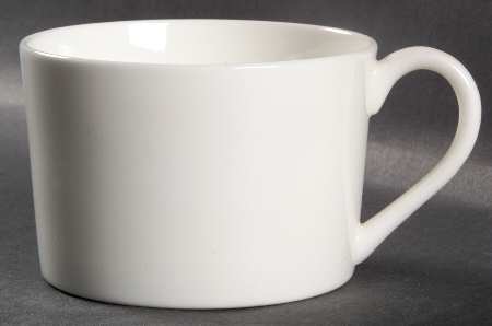 Tiffany White Flat Cup