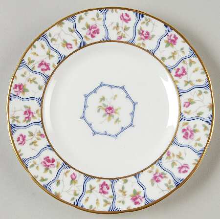 Trellis Rose Bread & Butter Plate