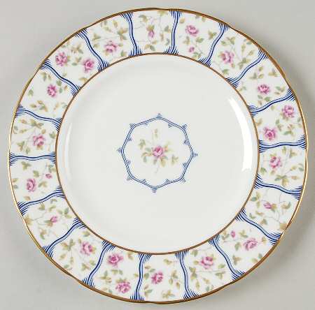 Trellis Rose Salad Plate