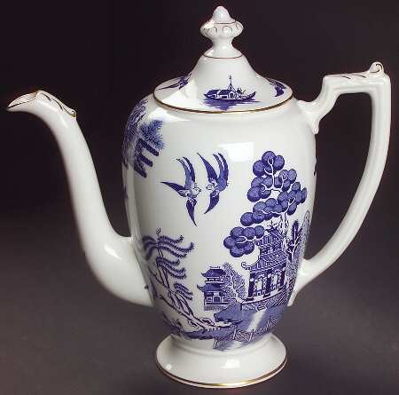 Willow Coffee Pot & Lid