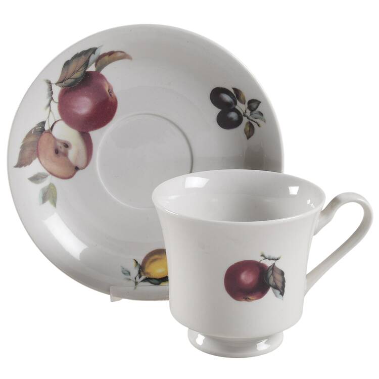 Catherine Footed Cup & Saucer Set