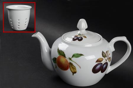 Catherine Tea Pot & Lid w/Infuser