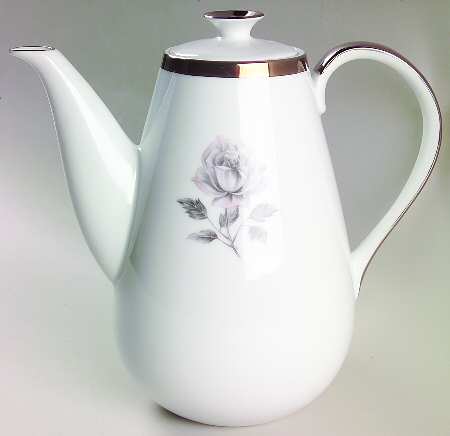 Evening Rose Coffee Pot & Lid