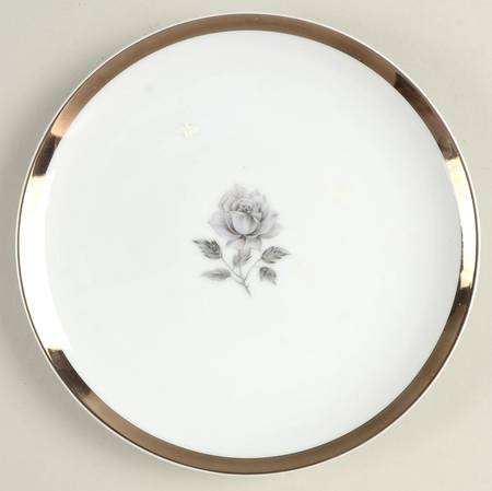 Evening Rose Salad Plate