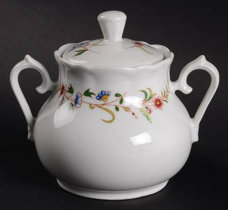 Versailles (Scalloped) Sugar Bowl & Lid