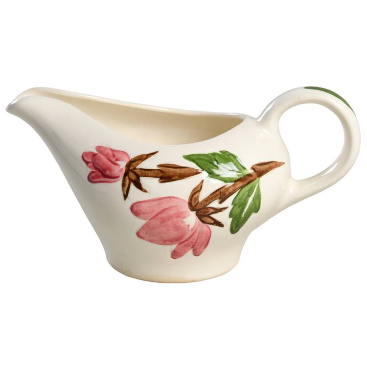 Green Arbor (Cream) Gravy Boat