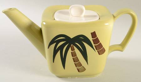 Tahiti Teapot & Lid