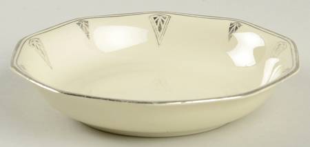 Deauville (Cream, 10 Sided) Fruit/Dessert (Sauce) Bowl