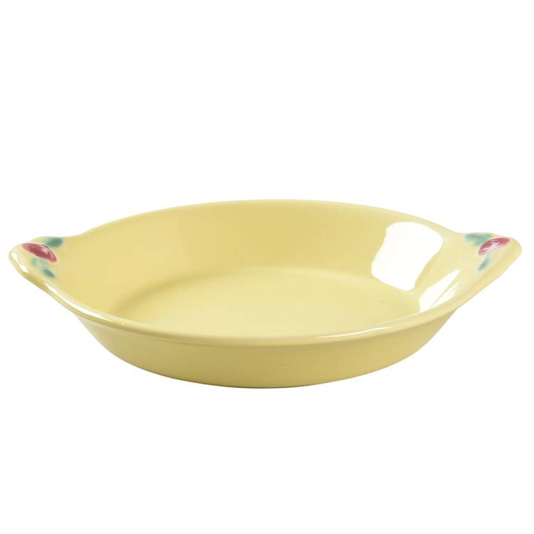 Rosebud 7" Shirred Egg Dish