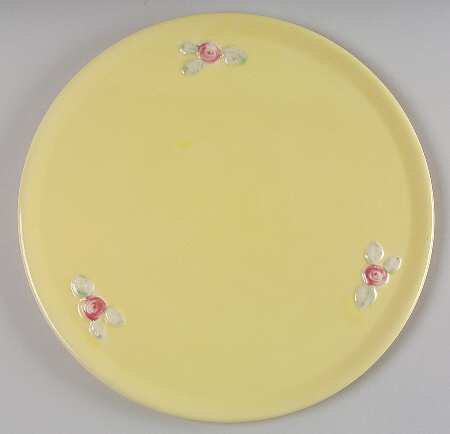 Rosebud Cake Plate