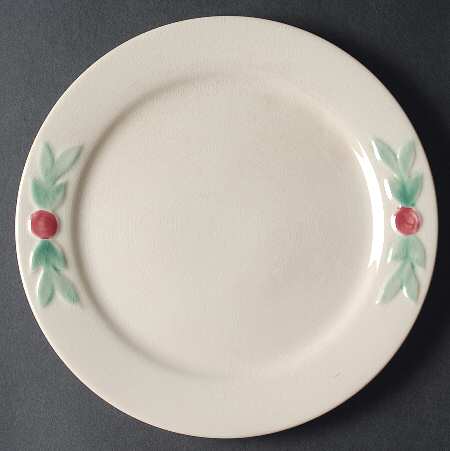 Rosebud Luncheon Plate