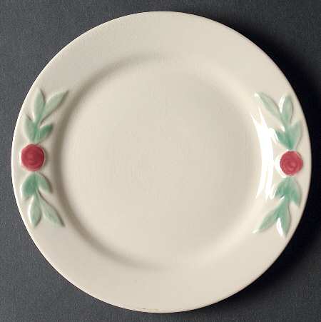 Rosebud Dessert/Pie Plate