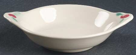 Rosebud Lugged Fruit/Dessert (Sauce) Bowl