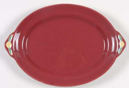 Rosebud 13" Oval Serving Platter