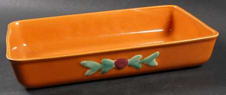 Rosebud 10" Rectangular Baker
