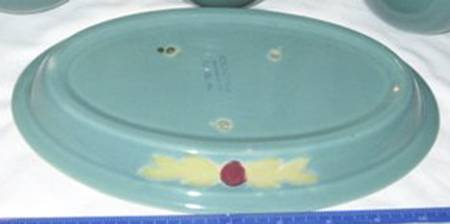 Rosebud 9" Oval Serving Platter