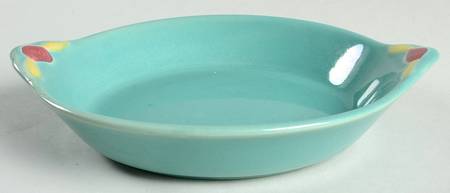 Rosebud 7" Shirred Egg Dish