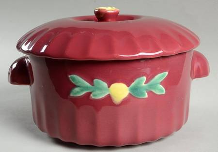 Rosebud 1.75 Qt Dutch Casserole & Lid
