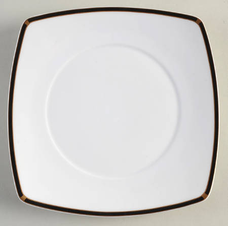 Filets (Black & Gold) Salad Plate