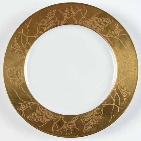 Khazard (Gold) Salad Plate
