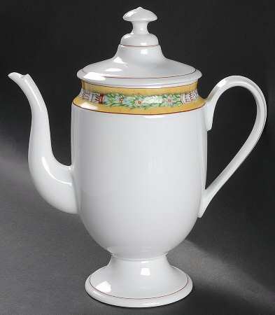 Terre De Sienne Tea/Coffee Pot & Lid