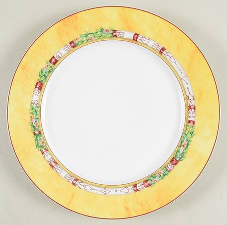 Terre De Sienne Salad/Dessert Plate
