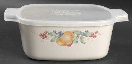 Abundance (Corelle) 1.5 Quart Square Casserole with Lid
