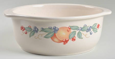 Abundance (Corelle) 2.5 Qt Round Casserole No Lid