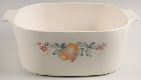 Abundance (Corelle) 5 Quart Square Casserole No Lid