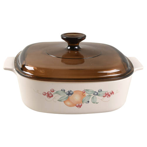 Abundance (Corelle) 2 Quart Square Casserole with Lid