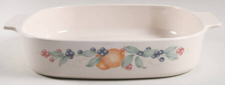 Abundance (Corelle) 2.5 Quart Square Casserole No Lid