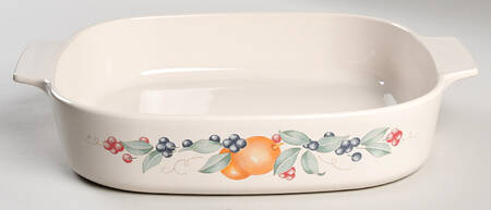 Abundance (Corelle) 2.5 Quart Square Casserole No Lid