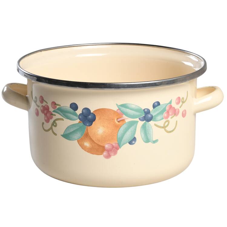 Abundance (Corelle) 2 Quart Metal Covered Casserole, No Lid