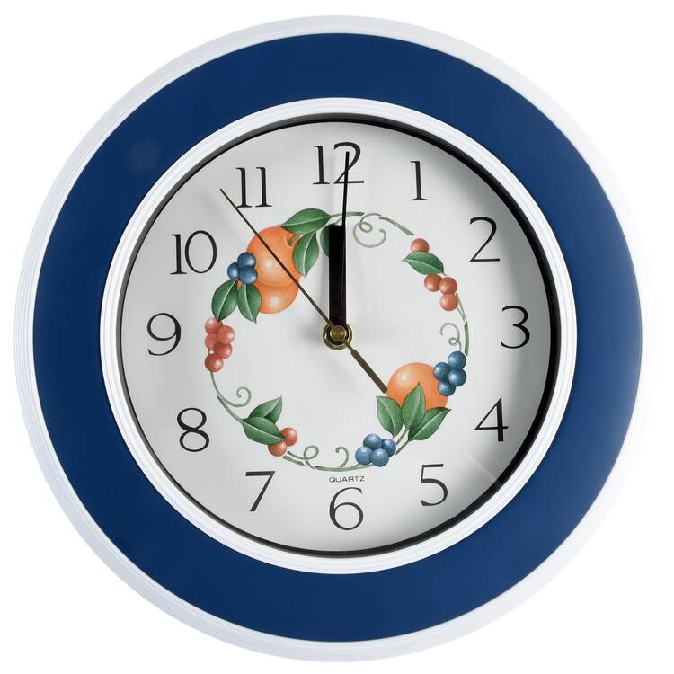Abundance (Corelle) Hanging Wall Clock
