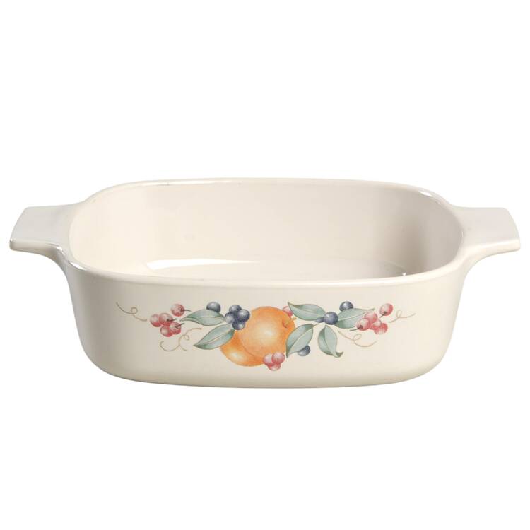 Abundance (Corelle) 1 Quart Square Casserole No Lid