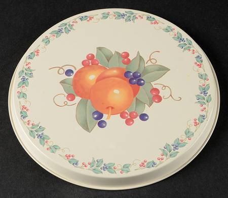 Abundance (Corelle) 8" Individual Tin Round Stove Cover