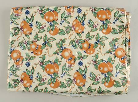 Abundance (Corelle) 89" X 51" Rectangularflannel Back Vinyl Tablecloth