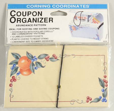Abundance (Corelle) Coupon Organizer