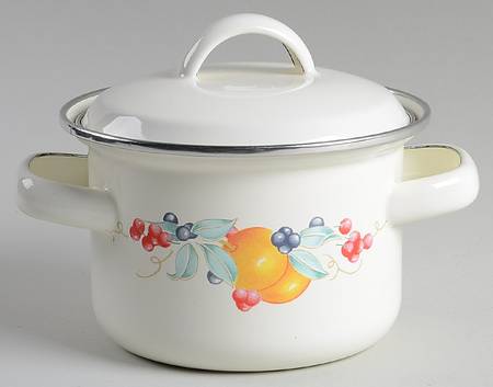 Abundance (Corelle) 1 Quart Metal Stew Pot