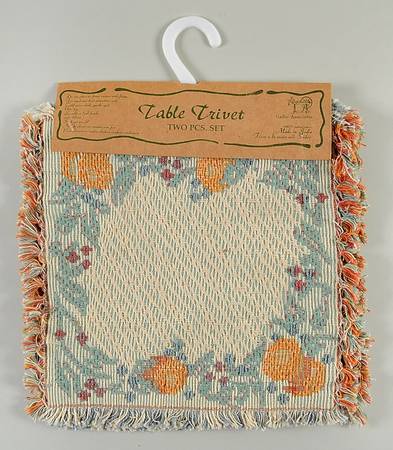 Abundance (Corelle) (Set of 2) Rectangular Cloth Trivet