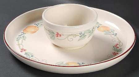 Abundance (Corelle) (2 Piece) Chip & Dip Set