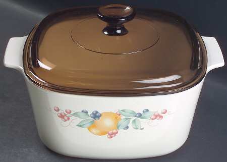 Abundance (Corelle) 3 Quart Square Casserole with Lid