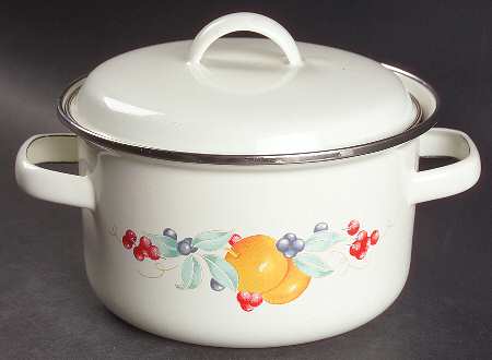 Abundance (Corelle) 2 Quart Metal Covered Casserole