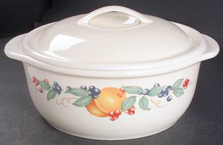 Abundance (Corelle) 3 Quart Round Covered Casserole