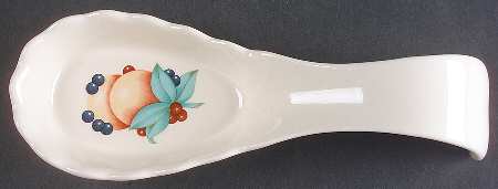 Abundance (Corelle) Spoon Rest/Holder (Holds 1 Spoon)