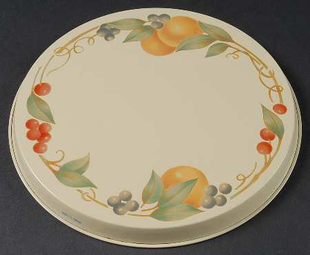 Abundance (Corelle) 8" Individual Tin Round Stove Cover