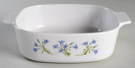 Blue Dusk (Corelle) 2 Quart Square Casserole No Lid